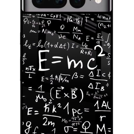Physics Formula Google Pixel 7 Pro Glass Case Back Cover by Casekaro