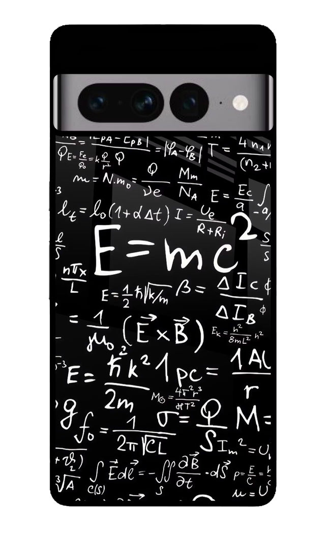 Physics Formula Google Pixel 7 Pro Glass Case