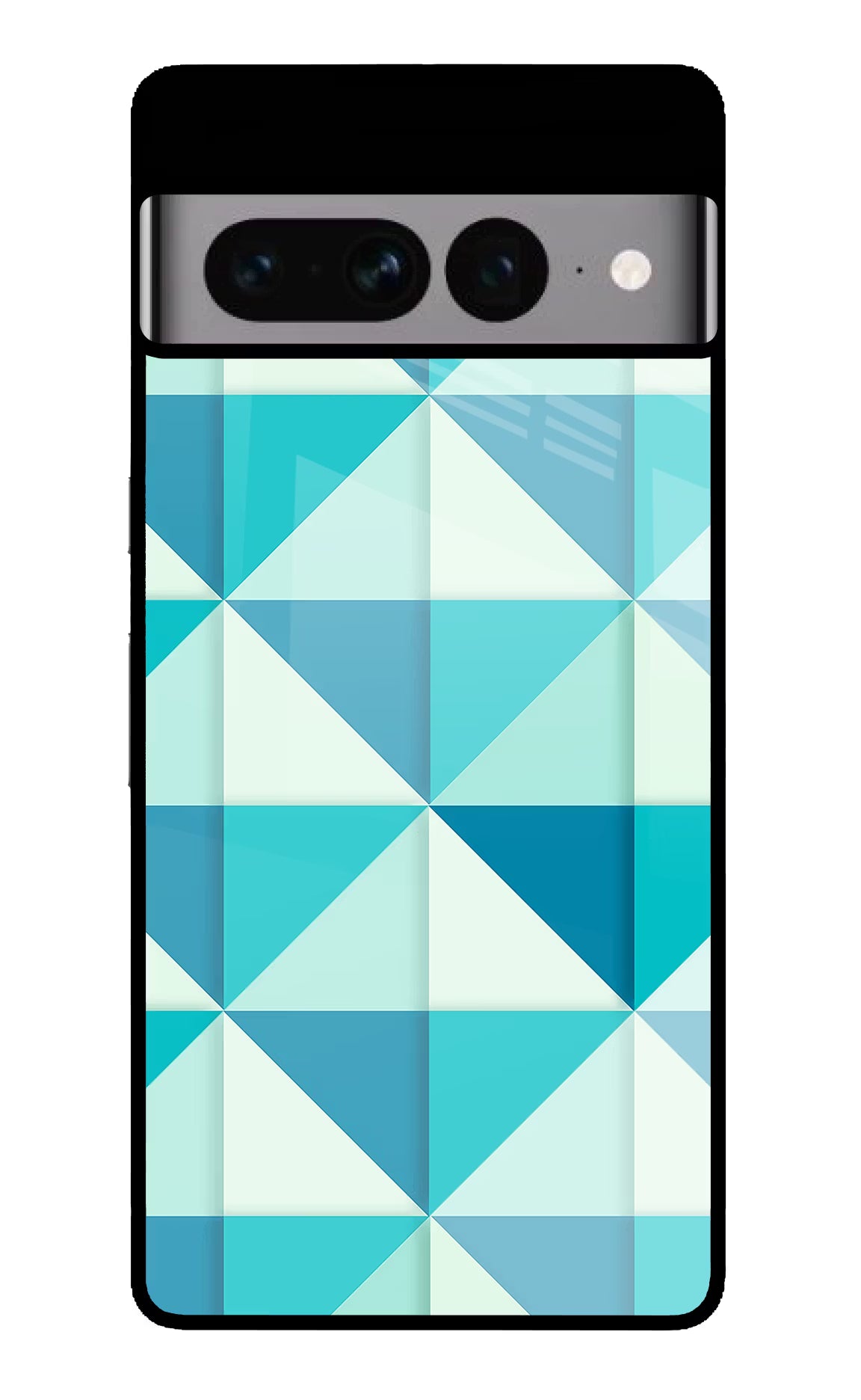Abstract Google Pixel 7 Pro Glass Case Back Cover by Casekaro