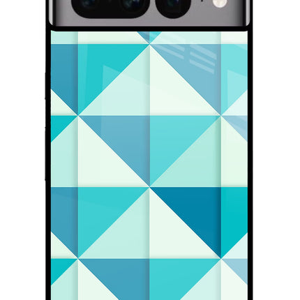 Abstract Google Pixel 7 Pro Glass Case