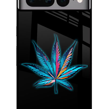 Weed Google Pixel 7 Pro Glass Case Back Cover by Casekaro