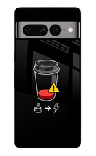 Coffee Google Pixel 7 Pro Glass Case