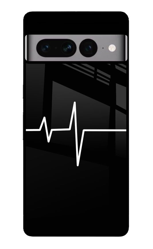 Heart Beats Google Pixel 7 Pro Glass Case