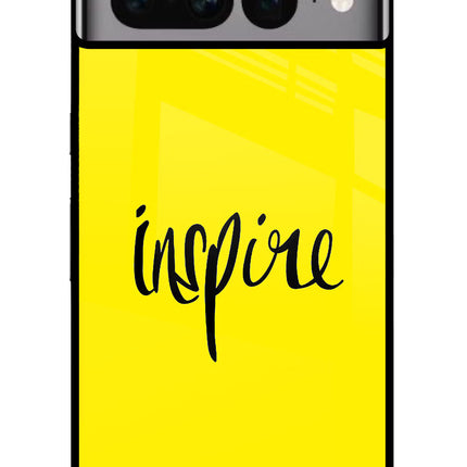 Inspire Google Pixel 7 Pro Glass Case Back Cover by Casekaro
