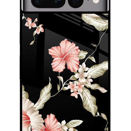 Flowers Google Pixel 7 Pro Glass Case Back Cover by Casekaro