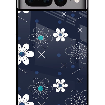 Flowers Google Pixel 7 Pro Glass Case Back Cover by Casekaro