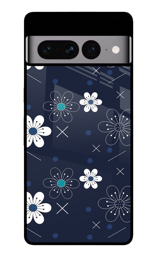 Flowers Google Pixel 7 Pro Glass Case