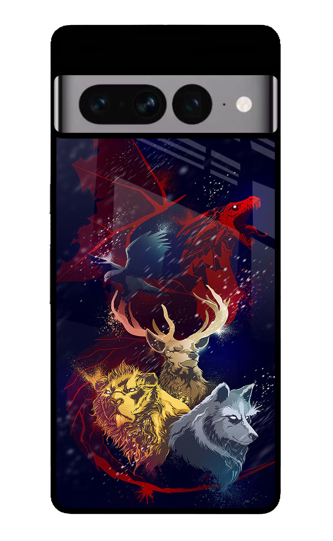 Game Of Thrones Google Pixel 7 Pro Glass Case