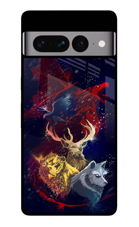 Game Of Thrones Google Pixel 7 Pro Glass Case