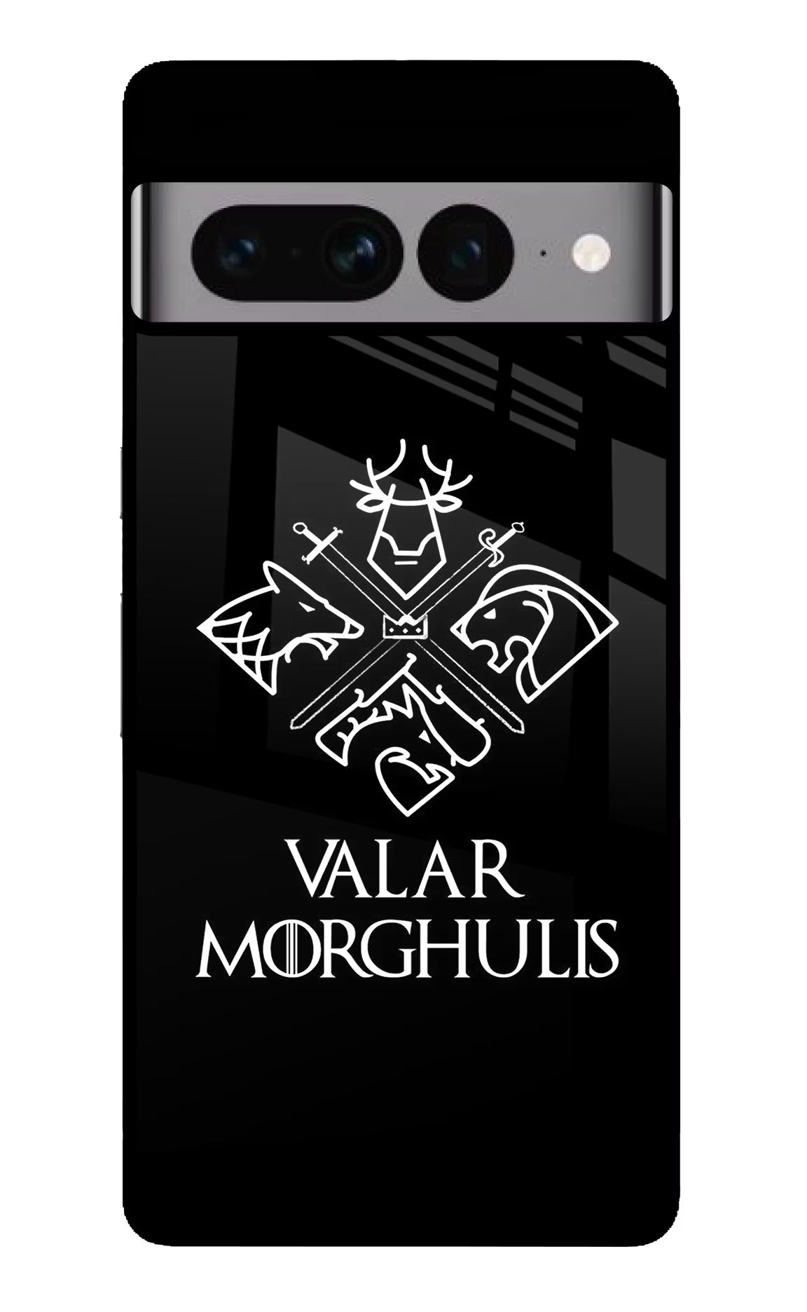 Valar Morghulis | Game Of Thrones Google Pixel 7 Pro Glass Case Back Cover by Casekaro