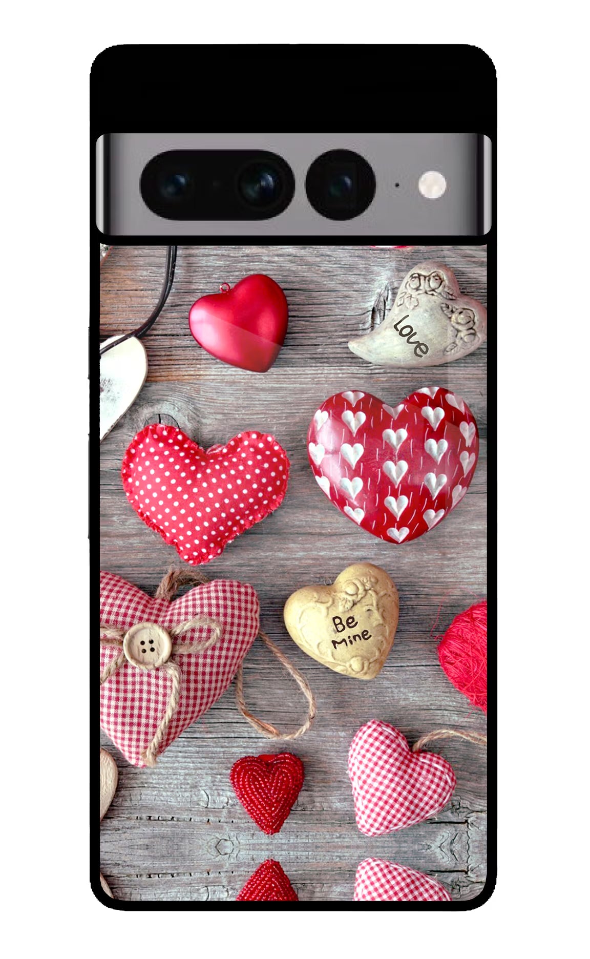 Love Wallpaper Google Pixel 7 Pro Glass Case Back Cover by Casekaro