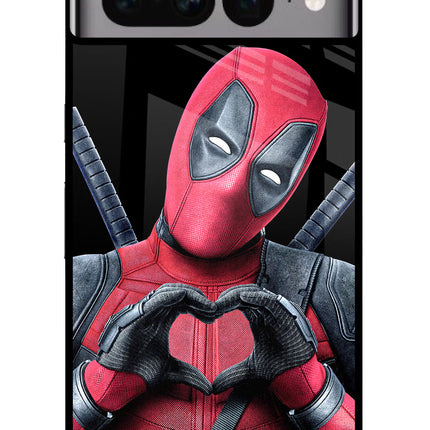 Deadpool Google Pixel 7 Pro Glass Case Back Cover by Casekaro