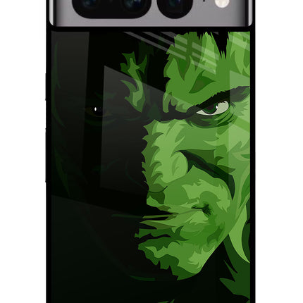 HULK Google Pixel 7 Pro Glass Case Back Cover by Casekaro