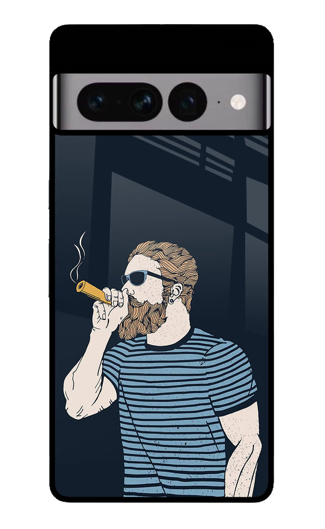 Smoking Google Pixel 7 Pro Glass Case