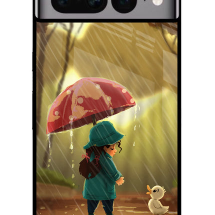 Rainy Day Google Pixel 7 Pro Glass Case