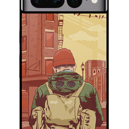 Adventurous Google Pixel 7 Pro Glass Case Back Cover by Casekaro