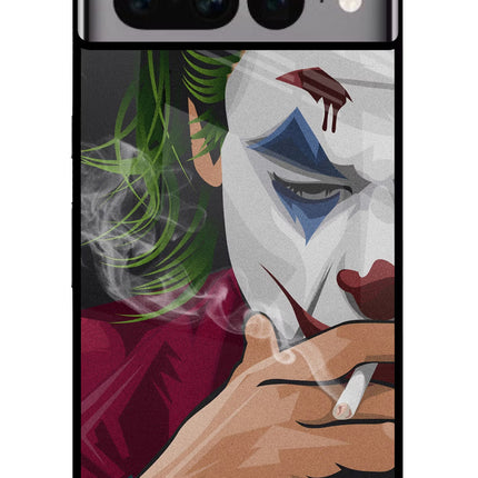 Joker Smoking Google Pixel 7 Pro Glass Case Back Cover by Casekaro