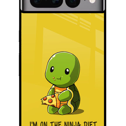 I'm on Ninja Diet Google Pixel 7 Pro Glass Case Back Cover by Casekaro