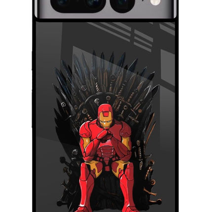 Ironman Throne Google Pixel 7 Pro Glass Case Back Cover by Casekaro