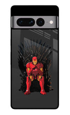 Ironman Throne Google Pixel 7 Pro Glass Case