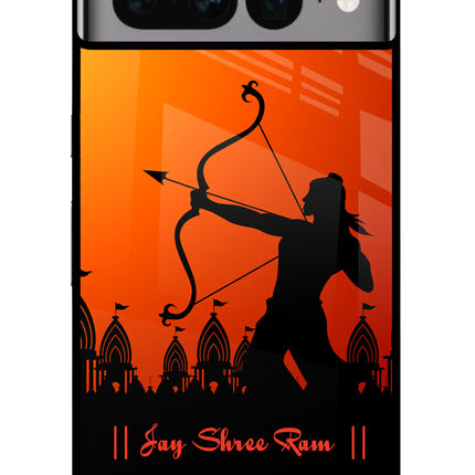 Lord Ram - 4 Google Pixel 7 Pro Glass Case Back Cover by Casekaro