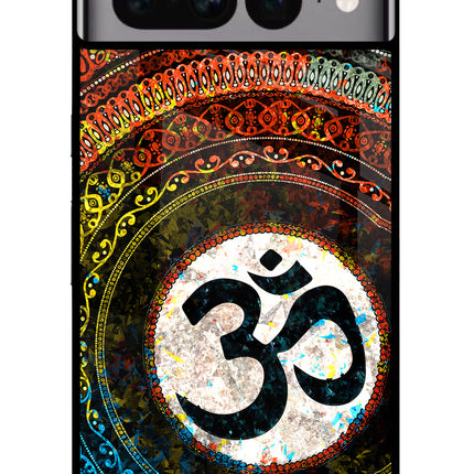 Om Cultural Google Pixel 7 Pro Glass Case Back Cover by Casekaro