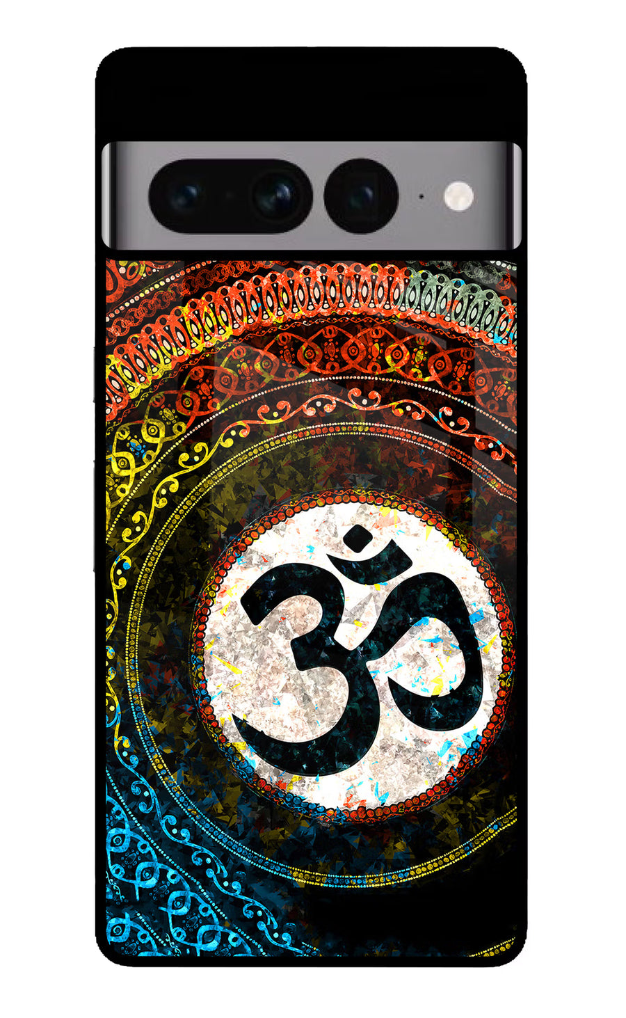 Om Cultural Google Pixel 7 Pro Back Cover, Glass case