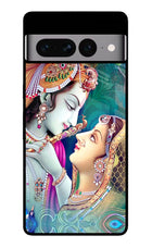 Lord Radha Krishna Google Pixel 7 Pro Glass Case
