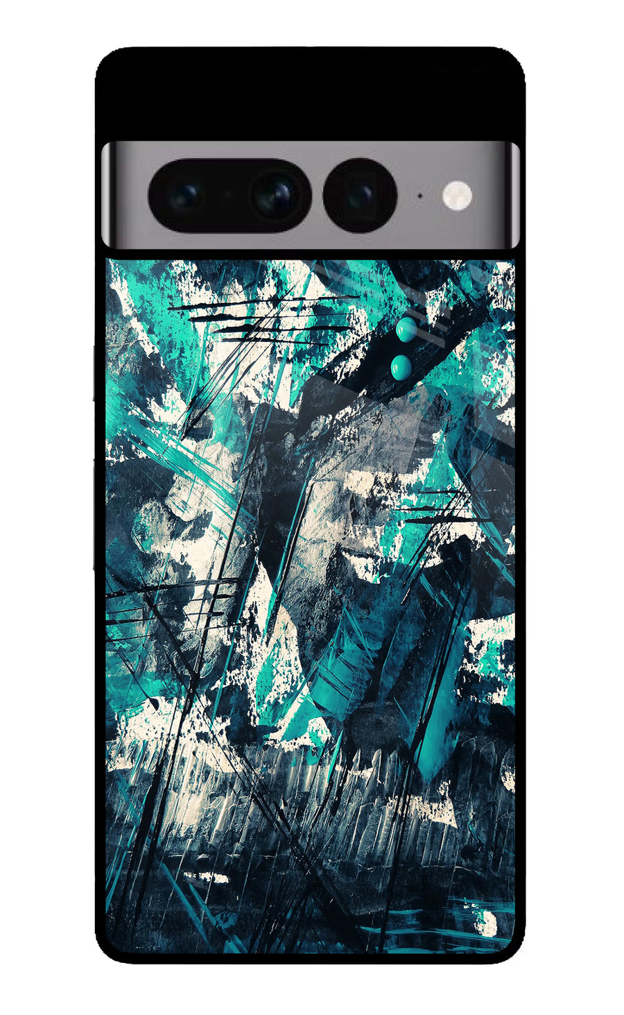 Artwork Google Pixel 7 Pro Back Cover, Glass case