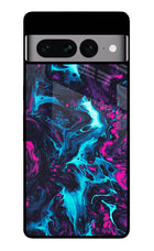 Abstract Google Pixel 7 Pro Glass Case