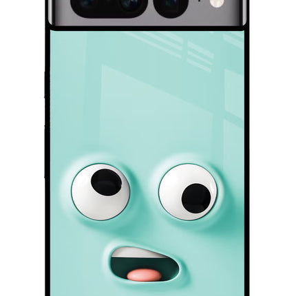 Funny Cartoon Google Pixel 7 Pro Glass Case Back Cover by Casekaro