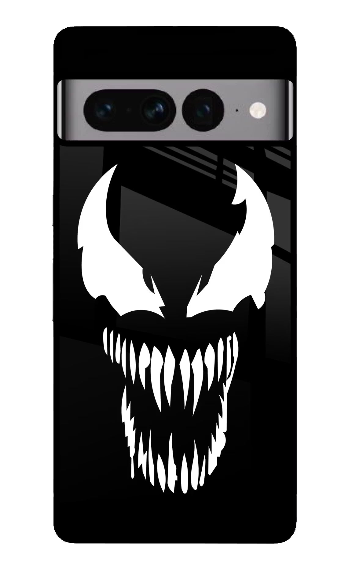Venom Google Pixel 7 Pro Glass Case Back Cover by Casekaro