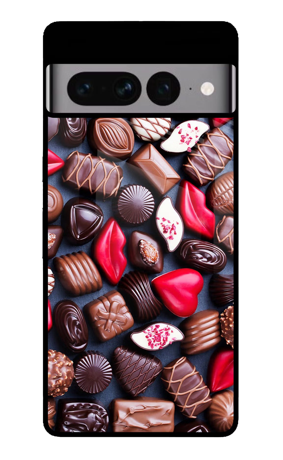 Chocolates Google Pixel 7 Pro Glass Case
