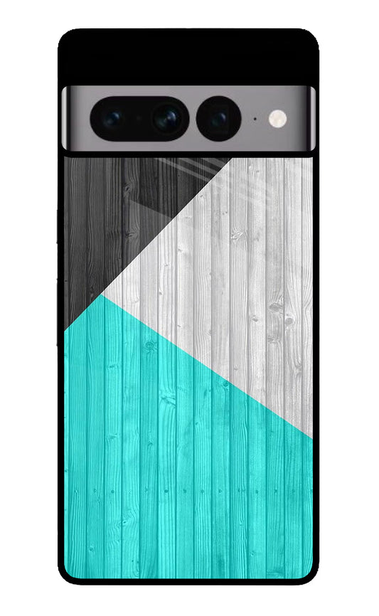 Wooden Abstract Google Pixel 7 Pro Glass Case