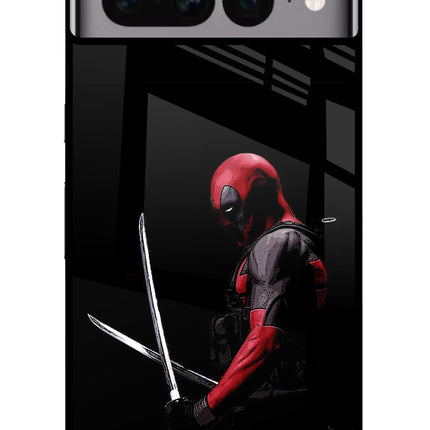 Deadpool Google Pixel 7 Pro Glass Case Back Cover by Casekaro