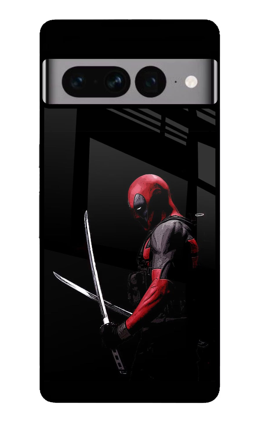 Deadpool Google Pixel 7 Pro Back Cover, Glass case