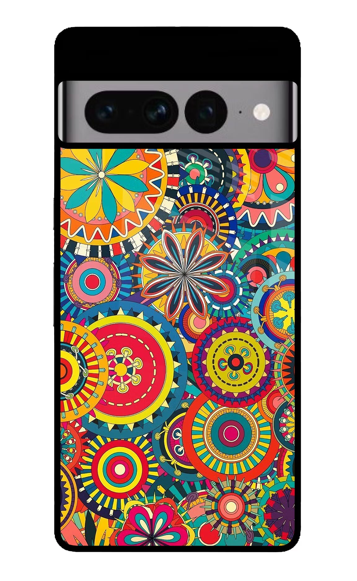 Gol Gol Art Google Pixel 7 Pro Glass Case Back Cover by Casekaro