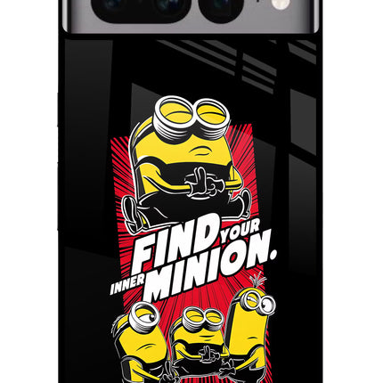 Find your inner Minion Google Pixel 7 Pro Glass Case