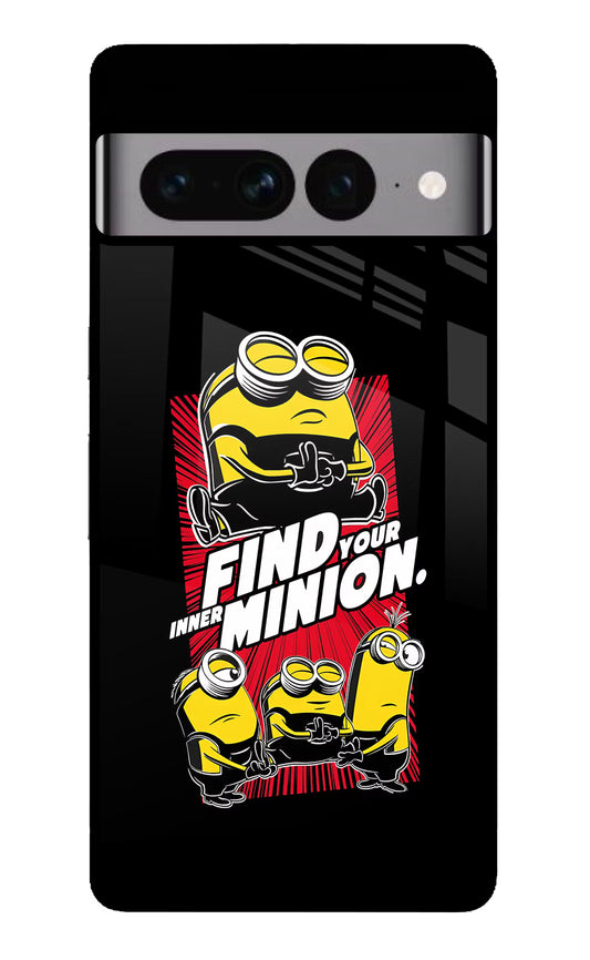 Find your inner Minion Google Pixel 7 Pro Glass Case