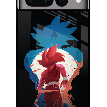 Goku Google Pixel 7 Pro Glass Case Back Cover by Casekaro