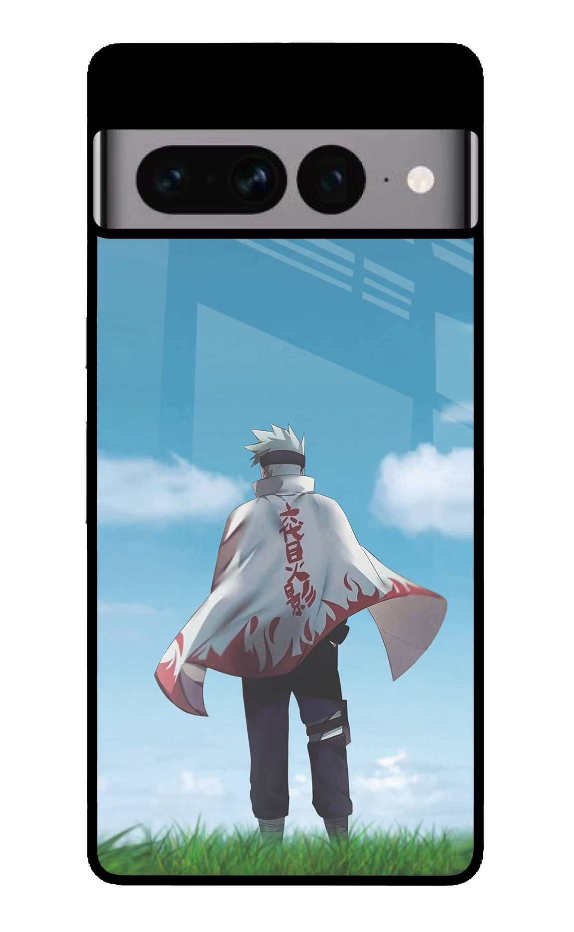 Kakashi Google Pixel 7 Pro Glass Case Back Cover by Casekaro