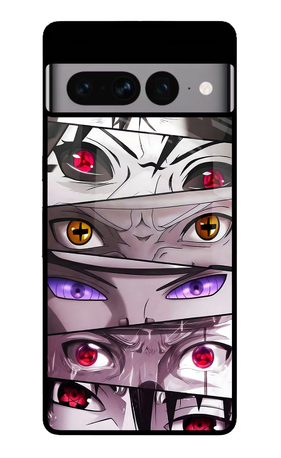 Naruto Anime Google Pixel 7 Pro Back Cover, Glass case