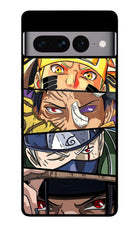 Naruto Character Google Pixel 7 Pro Glass Case