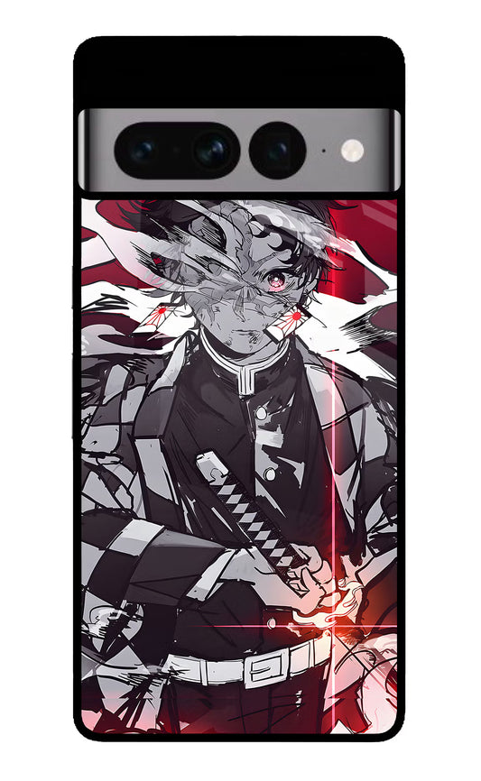 Demon Slayer Google Pixel 7 Pro Glass Case