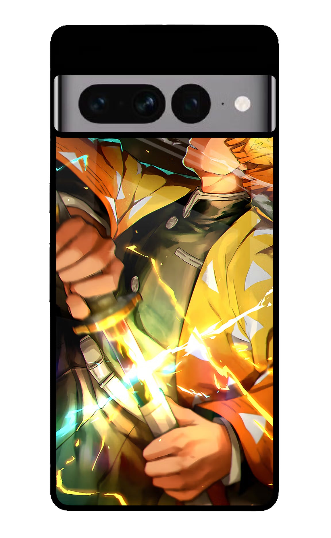Demon Slayer Google Pixel 7 Pro Glass Case
