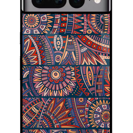African Culture Design Google Pixel 7 Pro Glass Case Back Cover by Casekaro
