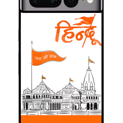 Jai Shree Ram Hindu Google Pixel 7 Pro Glass Case Back Cover by Casekaro