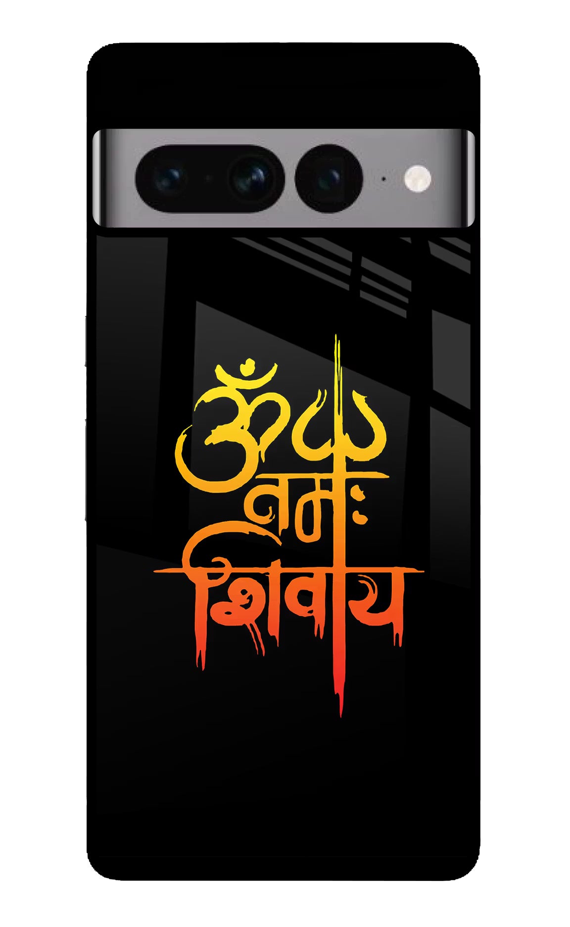 Om Namah Shivay Google Pixel 7 Pro Glass Case Back Cover by Casekaro
