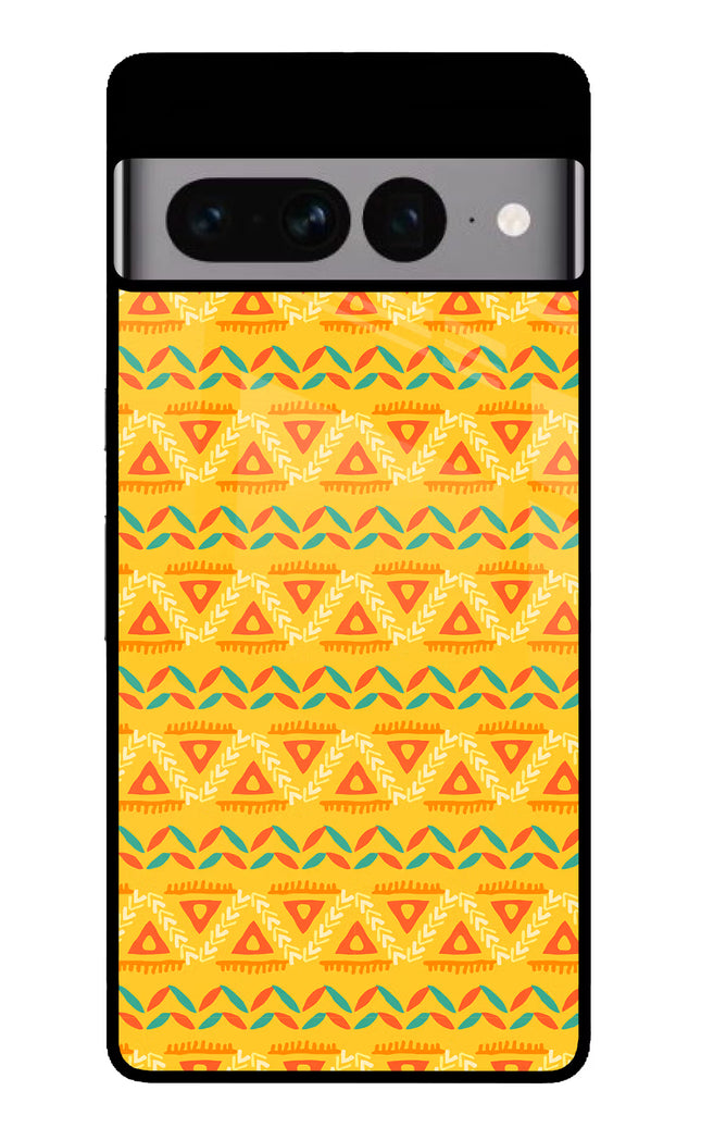 Tribal Pattern Google Pixel 7 Pro Glass Case
