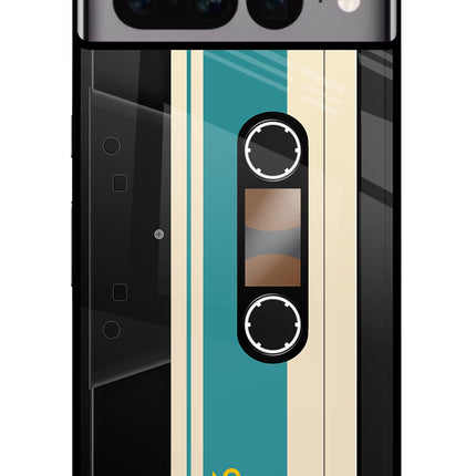 Cassette Google Pixel 7 Pro Glass Case Back Cover by Casekaro